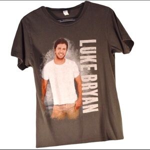 Luke Bryan‎ Tailgates & Tanlines Concert Tee, Size Small